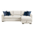 2-Piece Sectional with Convertible and Reversible Chaise, Hidden Storage, Click Motion Back 8548BE*3VC2AA