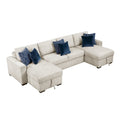 3-Piece Sectional with Convertible and Reversible Chaise, Hidden Storage, Click Motion Back 8548BE*42VC2AA