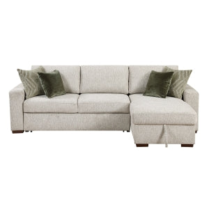 2-Piece Sectional with Convertible and Reversible Chaise, Hidden Storage, Click Motion Back 8548*3VC2AA