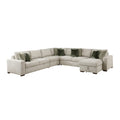 5-Piece Sectional with Reversible Chaise and Pull-out Bed 8548*6VC2ACR2ACLACA
