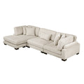 3-Piece Modular Sectional with Reversible Chaise 8555BE*CRACVC