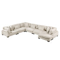 6-Piece Modular Sectional with Reversible Chaise 8555BE*2CR3ACVC