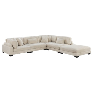 5-Piece Modular Sectional with Ottoman 8555BE*5OT