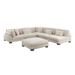 6-Piece Modular Sectional with Ottoman 8555BE*6OT