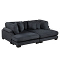 2-Piece Chaise Lounge 8555BK*2VC