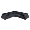 5-Piece Modular Sectional 8555BK*2AC3CR