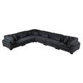 6-Piece Modular Sectional 8555BK*3CR3AC