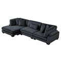 3-Piece Modular Sectional with Reversible Chaise 8555BK*CRACVC
