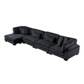 4-Piece Modular Sectional with Reversible Chaise 8555BK*CR2ACVC