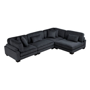 4-Piece Modular Sectional 8555BK*4SC