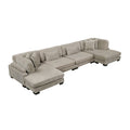 4-Piece Modular Sectional with Reversible Chaise 8555GB*2AC2VC