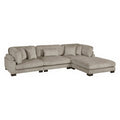 4-Piece Modular Sectional with Ottoman 8555GB*4OT