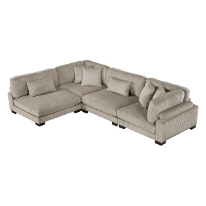 4-Piece Modular Sectional 8555GB*4SC