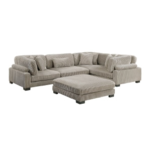 5-Piece Modular Sectional with Ottoman 8555GB*3CRACOT
