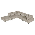 5-Piece Modular Sectional with Ottoman 8555GB*5OT
