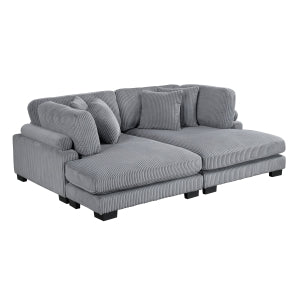 2-Piece Chaise Lounge 8555GY*2VC