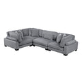 4-Piece Modular Sectional 8555GY*3CRAC