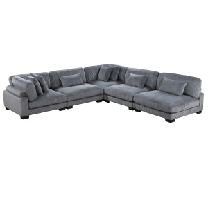5-Piece Modular Sectional 8555GY*5SC