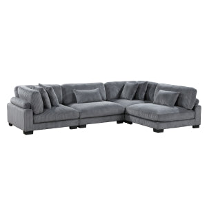 4-Piece Modular Sectional 8555GY*4SC