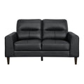 Love Seat 8566BLK-2
