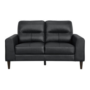 Love Seat 8566BLK-2