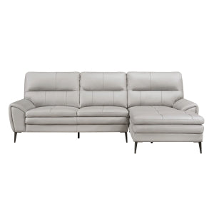 2-Piece Sectional with Right Chaise 8577GY*SC