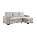 2-Piece Sectional with Reversible Chaise and Pull-out Bed 9145PWT*32AVC