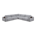 5-Piece Modular Sectional 9155GY*51L1R