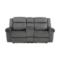 Double Reclining Love Seat with Center Console 9204CC-2
