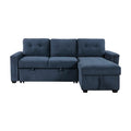 Reversible Sectional with Hidden Storage and Pull-out Bed 9259*SC