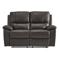 Double Reclining Love Seat 9368BRW-2