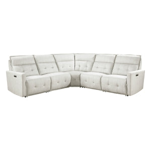 5-Piece Modular Power Reclining Sectional with Power Headrests 9444HMP*5SCPWH