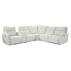 6-Piece Modular Power Reclining Sectional with Power Headrests 9444HMP*6SCPWH