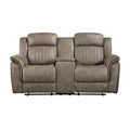 Double Reclining Love Seat with Center Console 9479SDB-2