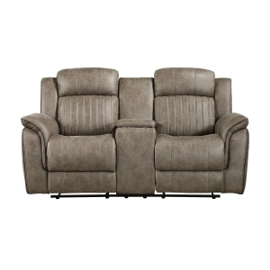 Double Reclining Love Seat with Center Console 9479SDB-2