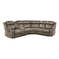 3-Piece Reclining Sectional with Left Console 9479SDB*SC