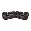 3-Piece Power Reclining Sectional with Consoles, Speakers, Subwoofer and LED Lighting 9508DB*SCPW