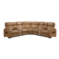 3-Piece Power Reclining Sectional with Consoles, Power Headrests, Storage Arms(Top and Side), Cup holders, Charging Ports, Wireless speakers and LED lighting 9516BRWS*32LCN2RCN...