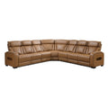 3-Piece Power Reclining Sectional with Center Drop-Down Cup Holders, Power Headrests, Storage Arms(Top and Side), Cup holders, Charging Ports, Reading Lights, Wireless Chargers, Charging Ports and LED Lighting 9516BRWS*33L3RPWH