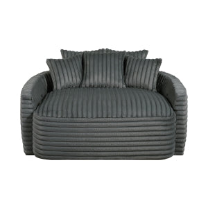 Oversized Chaise Lounge 9539DGY-5*