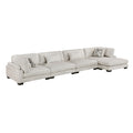 4-Piece Modular Sectional with Chaise 9555BEG*4CR2ACVC