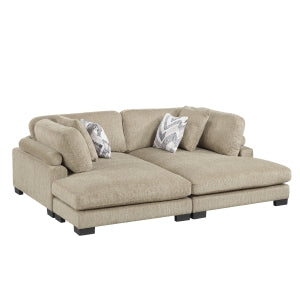 2-Piece Chaises 9555BRW*2VC