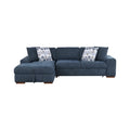 2-Piece Sectional with Left Chaise 9624BU*2LC2R