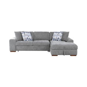 2-Piece Sectional with Right Chaise 9624GY*22LRC