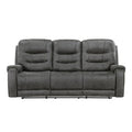 Double Reclining Sofa 9634DGY-3