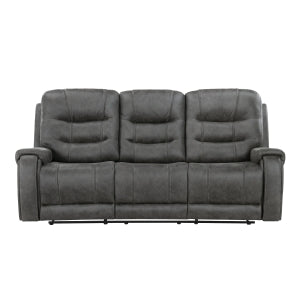 Double Reclining Sofa 9634DGY-3