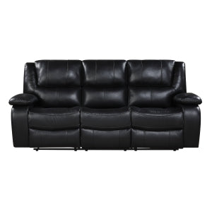 Double Reclining Sofa 9639BK-3