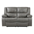 Double Reclining Love Seat 9639GY-2