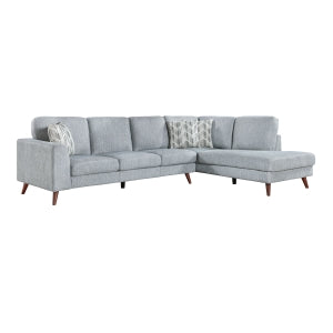 2-Piece Sectional with Right Chaise 9644BGY*23L5R