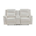 Double Reclining Love Seat with Center Console 9646BE-2